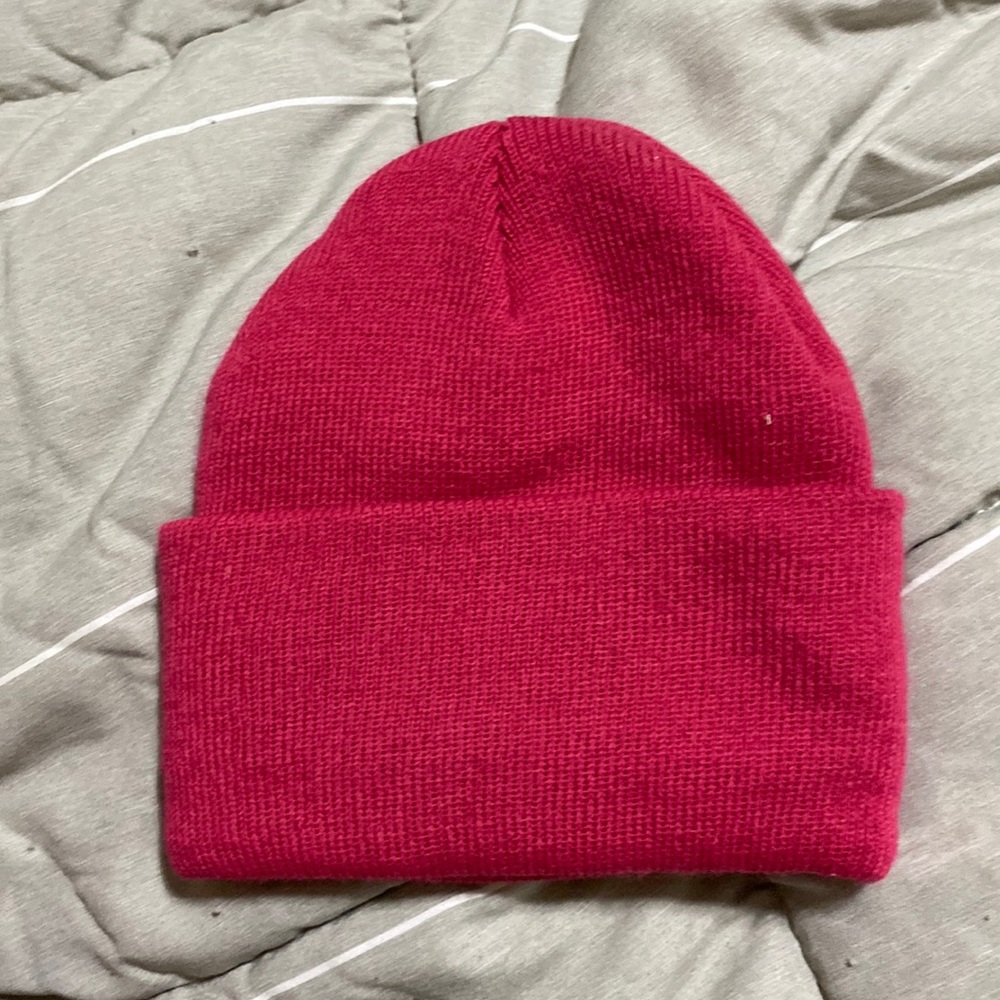 hot pink beanie